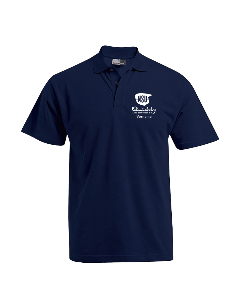 Poloshirt -  NSU Quickly Club - einseitig bedruckt – Bild 2