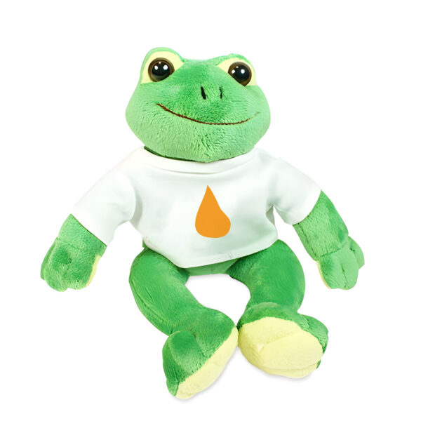 Plüschtier Frosch - individuell bedruckt